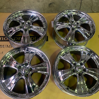 クレンツェ　メッキホイール 決まりました!】クレンツェ19インチ メッキアルミホイール