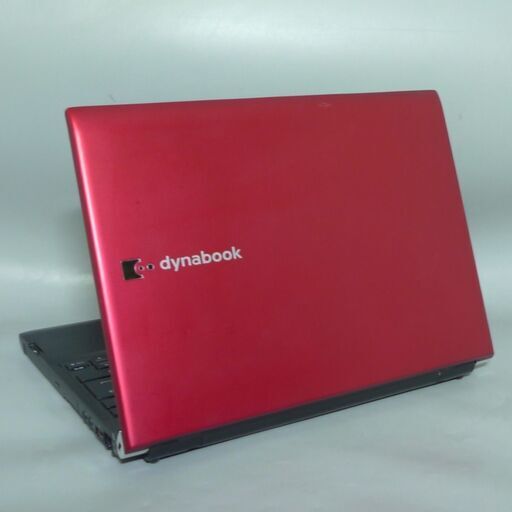 送料無料 レッド限定品 ノートパソコン 中古良品 13.3型 東芝 R730/E27BR Core i5 4GB 750GB DVDR