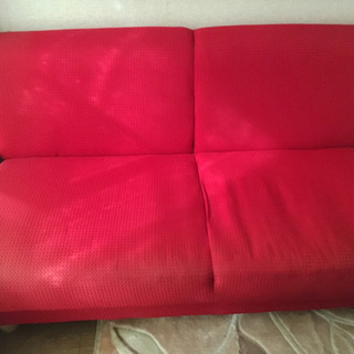 2人掛けソファー、美品の画像