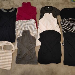 マタニティウェア  授乳口付き  授乳服  まとめ売り 21点の画像