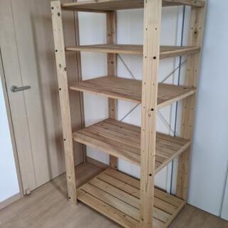 【IKEA】ウッドシェルフ美品【取引中】