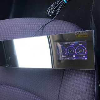 ★決まりました★【中古】コムテック　ミラー型レーダー探知機【訳アリ】