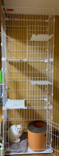 キャットゲージ　猫ゲージ　3段ゲージ　ゲージ　3段　キャットケージ　ケージ