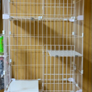 キャットゲージ　猫ゲージ　3段ゲージ　ゲージ　3段　キャットケー...