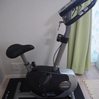 ALINCO アルインコ フィットネスバイク　エアロバイク　AF6200【フロアマット付】の画像