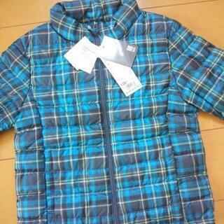 新品ライトポリフィルダウンジャケット120☆ユニクロUNIQLO