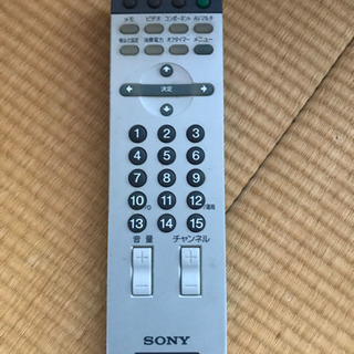 14インチ　液晶テレビ　SONY の画像