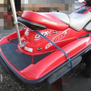 シードゥー SEADOO ジェットスキー GTXRED 水上バイク 船 3人乗り 47時間 ガソリン 中古品 宮城の画像