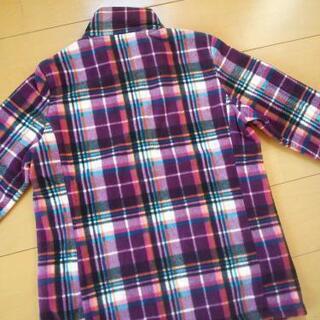 新品プリントフリースフルジップジャケットＭ☆ユニクロUNIQLOの画像