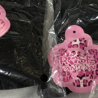 新品タグ付　ローズファンファン　黒ハイソッックス　まとめて３足セット（ミニハイ）　③　ROSE FANFAN　レディース靴下 の画像