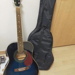ギター、鞄付き