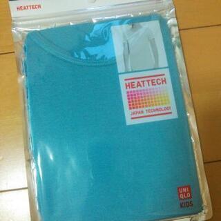 新品ヒートテックＵネックＴシャツ半袖140☆ユニクロUNIQLO


の画像