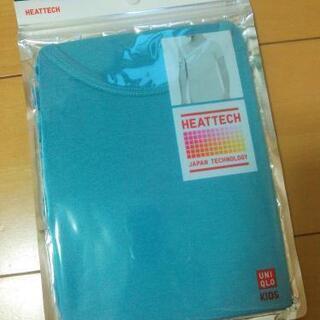 新品ヒートテックＵネックＴシャツ半袖140☆ユニクロUNIQLO


