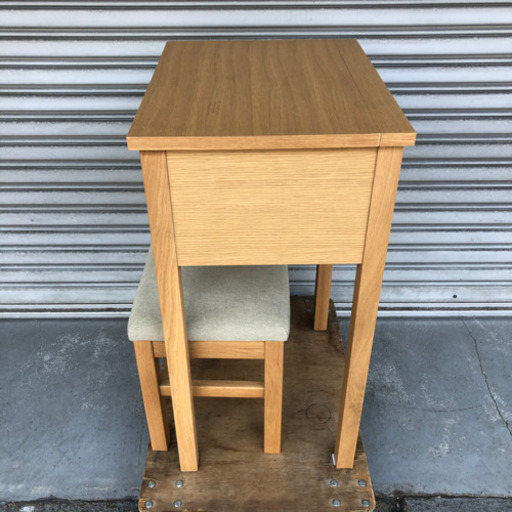 #5027 無印良品 ドレッサー スツールセット