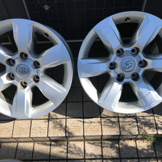 トヨタ　プラド　17インチ純正ホイール　4本