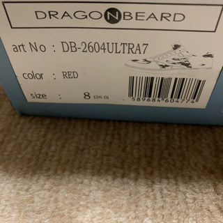 DRAGON BEARD ウルトラセブンモデル　26.0cm の画像