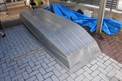 サウザー　ジョンボート11ft、スズキDF2船外機付き