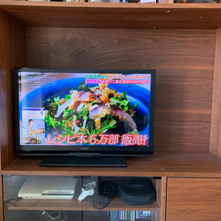 SHARP AQUOS 32インチテレビ(リモコン付き)　LC-...