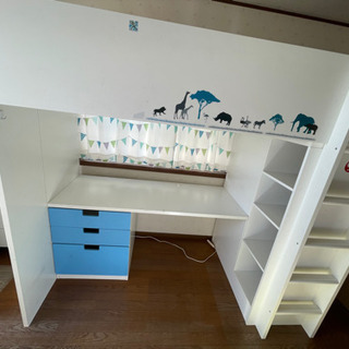 神奈川県のIKEA STUVA ベッド 家具の中古が安い！激安で譲ります