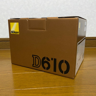 ニコンD610 ボディ　新品未使用品の画像