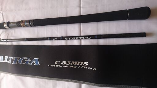 中古美品　新品同様　ダイワ　ソルティガ　C83MHS オフショアキャスティングロッド