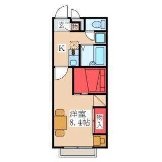 【生保可！家具家電付】３．９万、２Fバストイレ別、浴室乾燥、ネット無料
