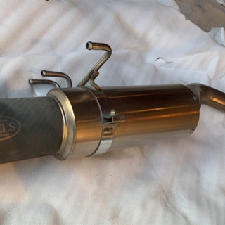 シビックタイプR(FD2)用、ホンダツインカム製 チタンマフラー