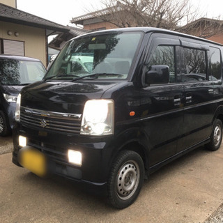 ✔️ エブリィ ワゴン　取立！車検R5年2月！ ターボ パワスラ...