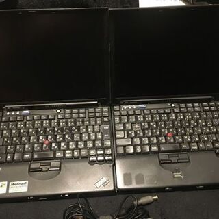 lenovo ThinkPad 2台の画像