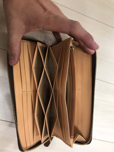 【中古】半年使用　キプリス　長財布　ハニーセル　★