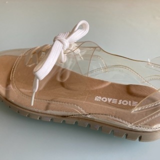 特注　透明スニーカー　新品★MOVE SOLE　スニーカー23㌢の画像