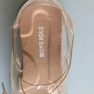 特注　透明スニーカー　新品★MOVE SOLE　スニーカー23㌢の画像