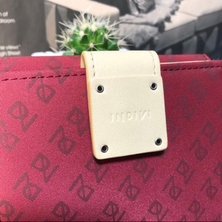 【今日の300円】 INDIVI インディヴィ 未使用 二つ折り財布 ウォレットの画像