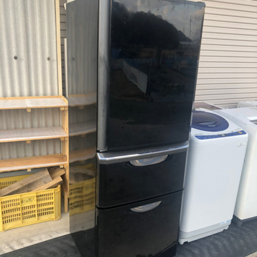 【ありがとうございました❗】☆3ドア簡易清掃済☆ 三菱 ノンフロン冷蔵庫 MR-C34T-B 335L 自動製氷