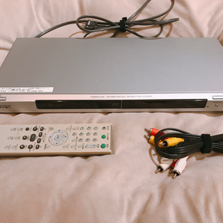 ソニー　DVDプレーヤー　シルバー