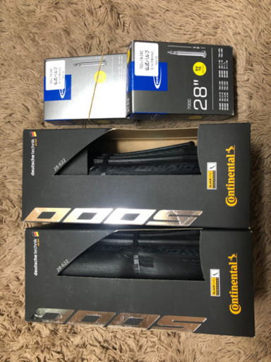 Continental GRAND PRIX 5000（700×28C）&チューブ　2本組
