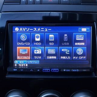 プレマシー20S　H21後期モデル　車検4/9　走行75000ｋ　純正ＨＤＤナビ&フルセグＴＶ&カラーバックカメラ　両側パワースライド　キセノン&フォグ　社外16ＡＷ　ＥＴＣの画像