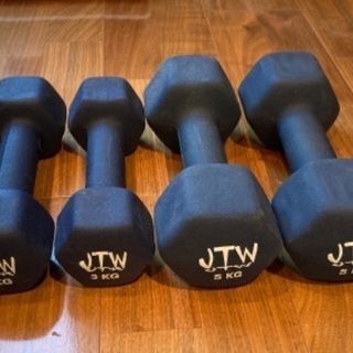 JTW ダンベル 3KG 5KG セット