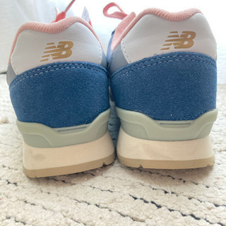 ☆新品☆処分予定！ニューバランス 996 ネイビー･ピンク 値札付きの画像