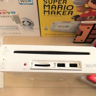 Wii U マリオメーカー リモコン スピーカー ソフト セットの画像