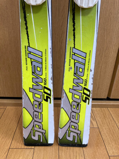 ★函館市・札幌市近郊★VOLKL(フォルクル)★speedwall★SD★160cm/調整ビンディング搭載！！