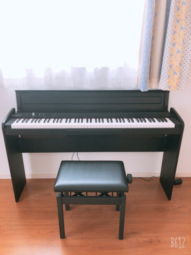 KORG 電子ピアノ LP-180-BK 88鍵 ブラック  ➕ピアノ椅子