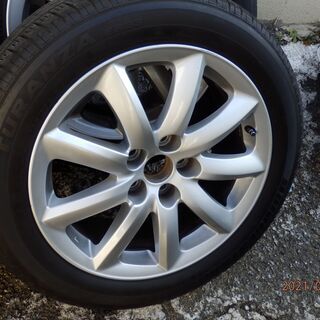 綺麗！レクサス460 レグノタイヤ 4本セット！(中古) レクサス ＬＳ ＬＳ４６０ バージョンＣ Ｉパッケージ 実走