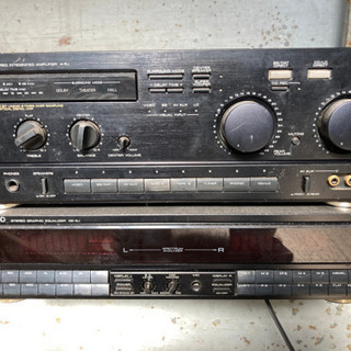 中古品🔊KENWOODアンプ・イコライザー