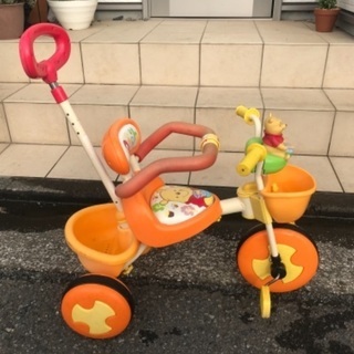 プーさんの三輪車の画像