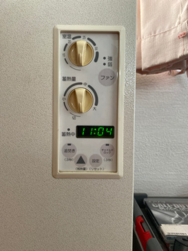 蓄熱式暖房機