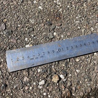 直尺 定規 2000mm 中古 ステンレス 2m 金尺 愛知 岐阜 一宮市　グッドプライス一宮　の画像