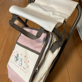 新品 一人用チェア キャンプに 保冷バッグ付き