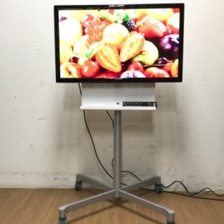 即日受渡❣️MITSUBISHI32型LED液晶TVキャスター付TV台