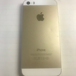 iPhone5S SIMフリー 16GBの画像
